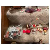 Large Collection of Christmas Decorations and Ornaments