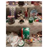 Large Collection of Assorted Christmas Decorations and Ornaments