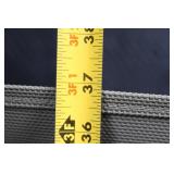 Pair of Gray Outdoor Patio Swivel Chairs