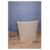 5-Piece Wicker Patio Set with Cushions