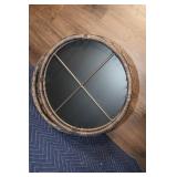 5-Piece Wicker Patio Set with Cushions