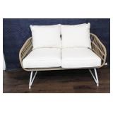 Outdoor Patio Loveseat with Cushions
