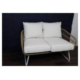 Outdoor Patio Loveseat with Cushions