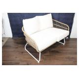 Outdoor Patio Loveseat with Cushions