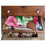 Vintage Dresser & Contents