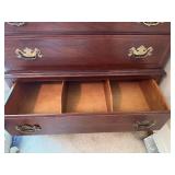 7 Drawer Ethan Allen Cherry Wooden Dresser