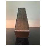 Steinway & Sons Upright Piano, Bench, Light, & Metronome