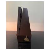 Steinway & Sons Upright Piano, Bench, Light, & Metronome