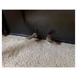 Steinway & Sons Upright Piano, Bench, Light, & Metronome