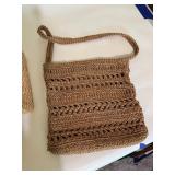 Lot of New and Used Wicker Purses