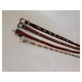 Vintage Unique Size Small Belts