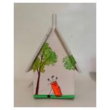 Vintage Wooden Box Purse & Metal Lunchbox Barn