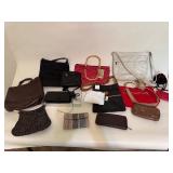 Large Lot of Purses & Wallets
