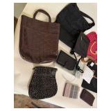 Large Lot of Purses & Wallets