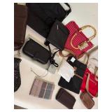 Large Lot of Purses & Wallets