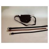 Vintage Coach Purse & Size Small Belts