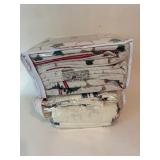 Lot of (2) Cotton Flannel Size Full Sheets: Reindeer & Duck