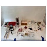 Large Lot of Costume Jewelry 12K Gold & Sterling Sliver