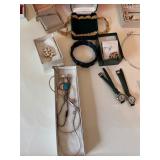 Large Lot of Costume Jewelry 12K Gold & Sterling Sliver