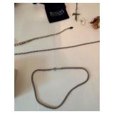 Large Lot of Costume Jewelry 12K Gold & Sterling Sliver