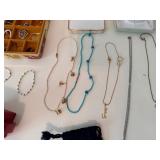 Large Lot of Costume Jewelry 12K Gold & Sterling Sliver