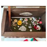 Vintage Boxes & Costume Jewelry