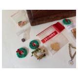 Vintage Boxes & Costume Jewelry