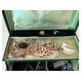 Vintage Boxes & Costume Jewelry