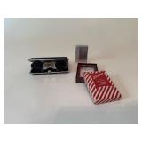 Excello Hi-Li Collapsible Binocular Glasses & Zippo Lighter W/ Original Package