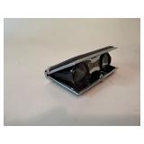 Excello Hi-Li Collapsible Binocular Glasses & Zippo Lighter W/ Original Package