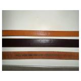 Belts; Italian Croco-Calf & Coach Size Small