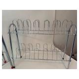 Lot of (2) Shoe Racks