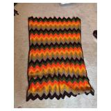 Lot of (4) Vintage Crochet Afghans