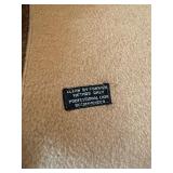 Zero King Coat Mens 40 Vintage Union Made With Fur Collar Long Designs Lined