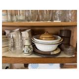 WHOLE CUPBOARD of Glassware