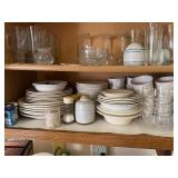 WHOLE CUPBOARD of Glassware