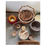 Large Lot of Baskets