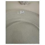 Glass Plate & Christmas Trees