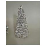 Glass Plate & Christmas Trees