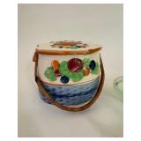 Vintage Glass, Vaseline Glass included