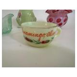 Vintage Glass, Vaseline Glass included