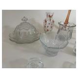Lot of Glass Containers