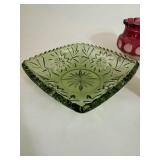 Vintage Colored Glass Items