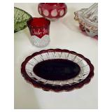 Vintage Colored Glass Items