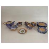 Vintage TT Takito Had Painted Japanese Lusterware