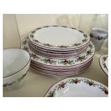Porsgrund Norway "Hearts & Pines" Dinnerware