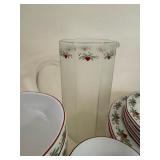 Porsgrund Norway "Hearts & Pines" Dinnerware