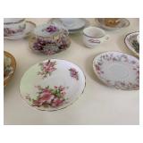 Large Lot of Vintage Tea Cups