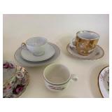 Large Lot of Vintage Tea Cups