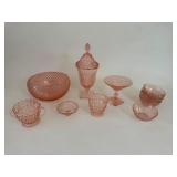 Miss America Pink Depression Glass Set